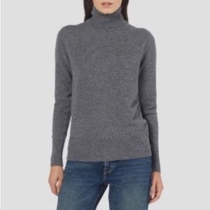 Equipment Delafine 100% Cashmere Sweater Women’s Large Gray